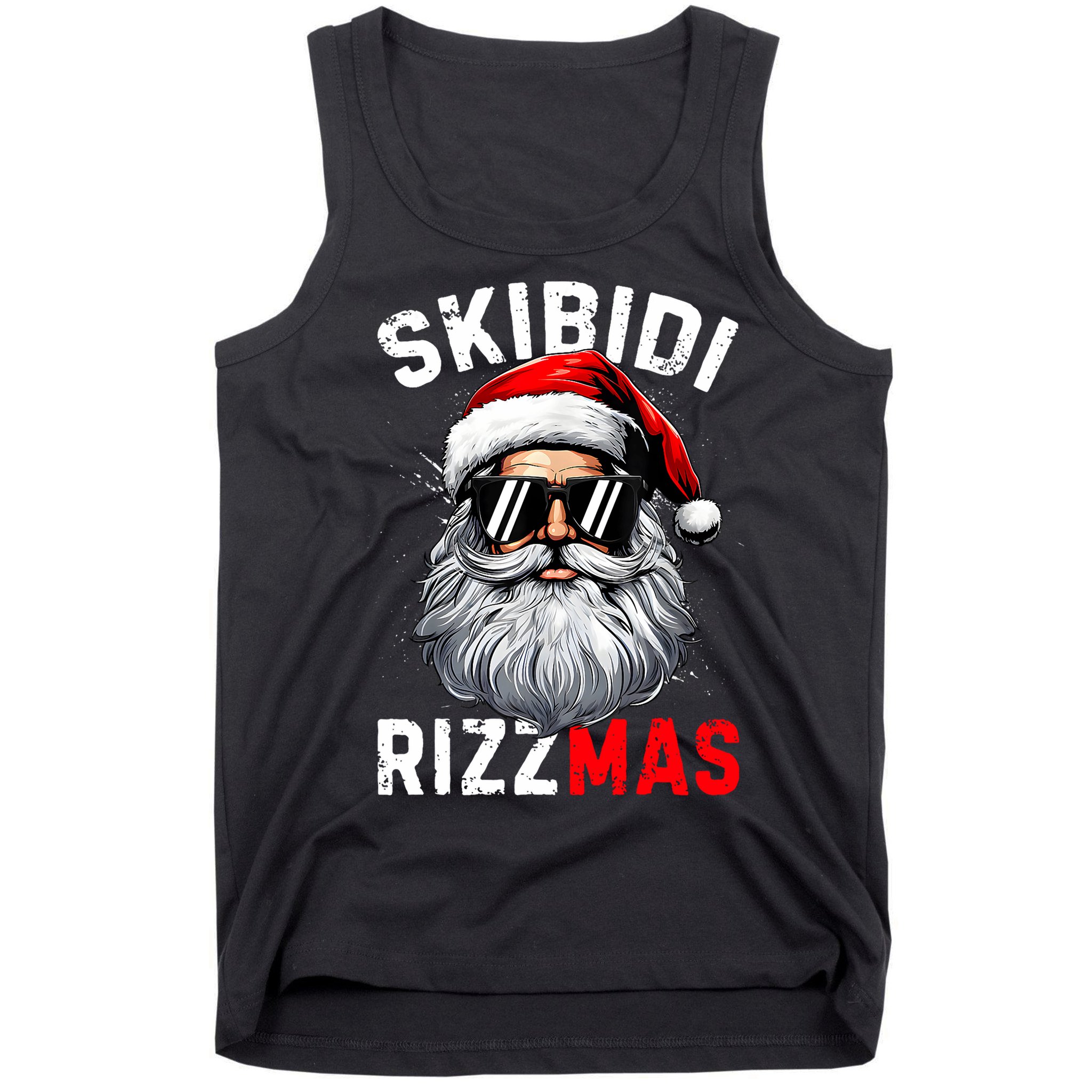 Rizzmas Christmas Rizz Santa Claus Charisma Xmas Tank Top