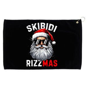 Rizzmas Christmas Rizz Santa Claus Charisma Xmas Grommeted Golf Towel