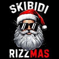 Rizzmas Christmas Rizz Santa Claus Charisma Xmas Zip Tote Bag
