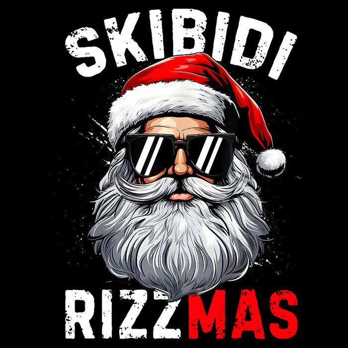Rizzmas Christmas Rizz Santa Claus Charisma Xmas Zip Tote Bag
