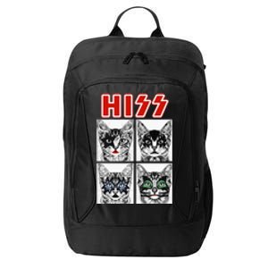 Retro Cat Rock Music Concert Band City Backpack