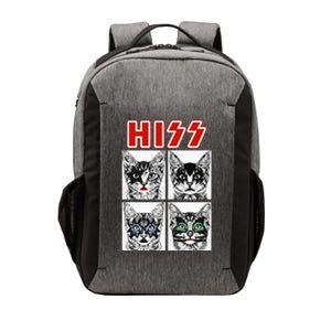 Retro Cat Rock Music Concert Band Vector Backpack