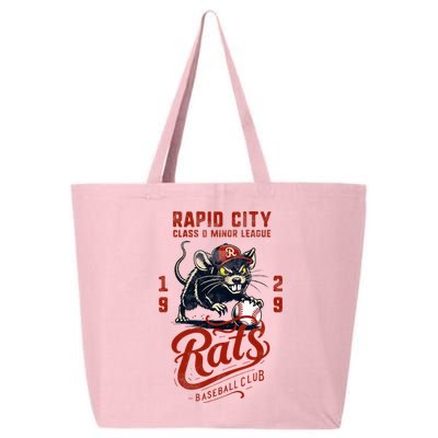 Rapid City Rats Retro Minor League Baseball Team 25L Jumbo Tote