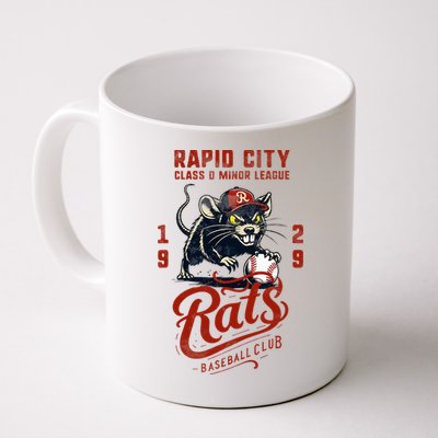Rapid City Rats Retro Minor League Baseball Team Mug