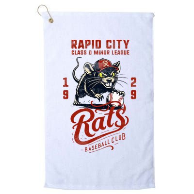 Rapid City Rats Retro Minor League Baseball Team Golf Towel