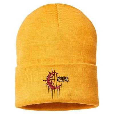 Revenge Crescent Sustainable Knit Beanie