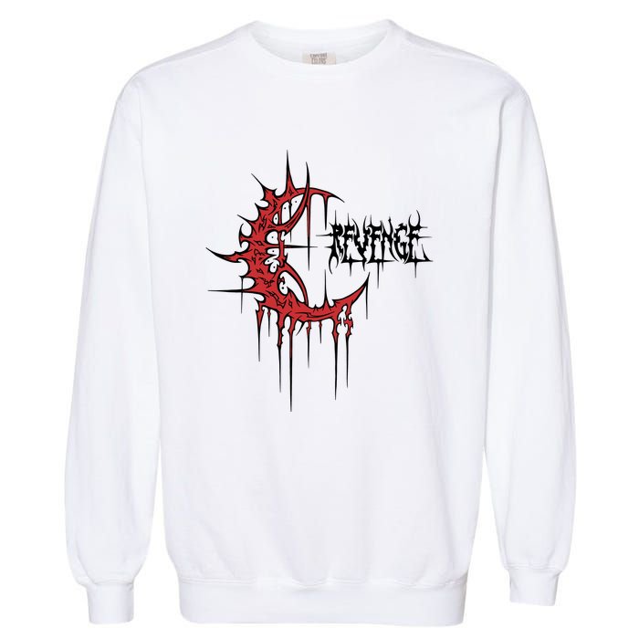 Revenge Crescent Garment-Dyed Sweatshirt