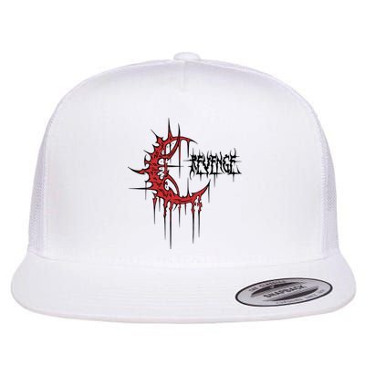 Revenge Crescent Flat Bill Trucker Hat