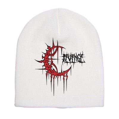 Revenge Crescent Short Acrylic Beanie