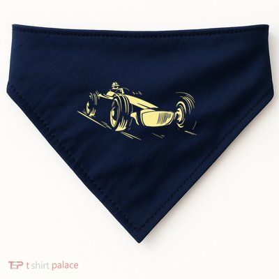 Race Car USA-Made Doggie Bandana