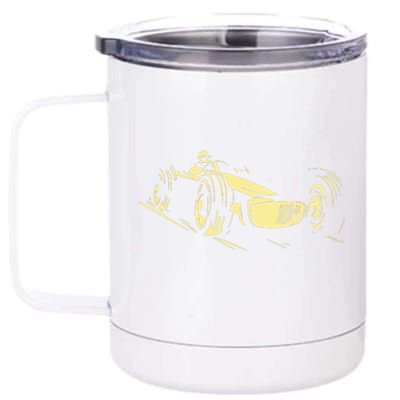 Race Car 12 oz Stainless Steel Tumbler Cup