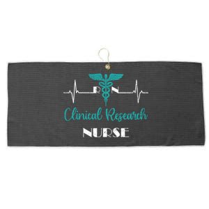 Rn Clinical Research Nurse Practitioner Nursing Graduation Gift Large Microfiber Waffle Golf Towel