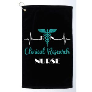 Rn Clinical Research Nurse Practitioner Nursing Graduation Gift Platinum Collection Golf Towel