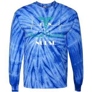 Rn Clinical Research Nurse Practitioner Nursing Graduation Gift Tie-Dye Long Sleeve Shirt