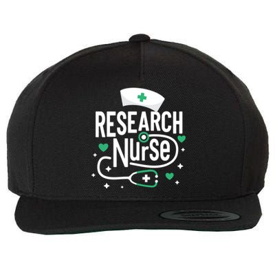 Rn Clinical Research Nurse Practitioner Nursing Graduation Gift Wool Snapback Cap