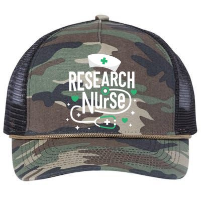 Rn Clinical Research Nurse Practitioner Nursing Graduation Gift Retro Rope Trucker Hat Cap