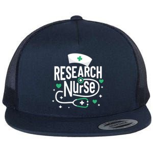 Rn Clinical Research Nurse Practitioner Nursing Graduation Gift Flat Bill Trucker Hat