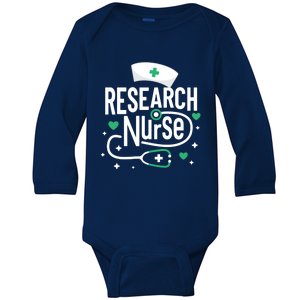 Rn Clinical Research Nurse Practitioner Nursing Graduation Gift Baby Long Sleeve Bodysuit