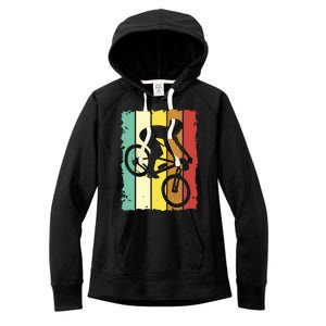 Retro Cycling Women's Fleece Hoodie