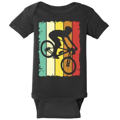 Retro Cycling Baby Bodysuit