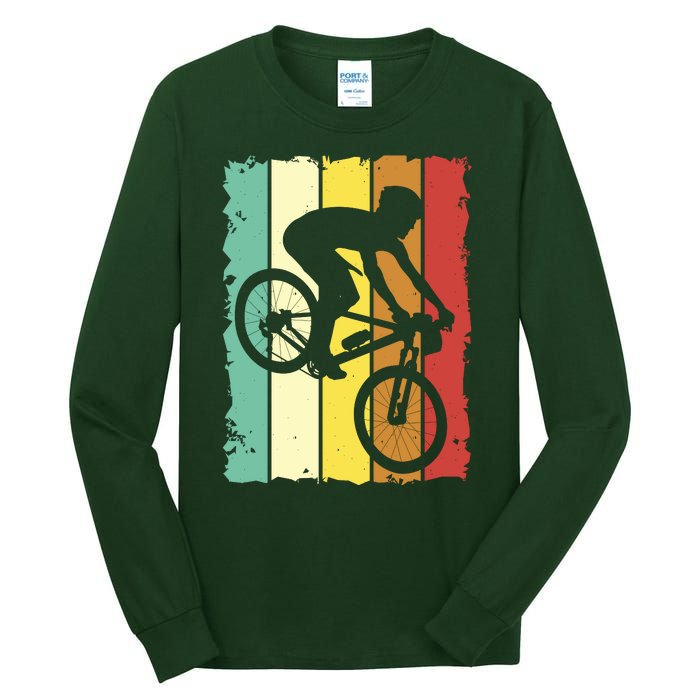 Retro Cycling Tall Long Sleeve T-Shirt