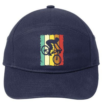 Retro Cycling 7-Panel Snapback Hat