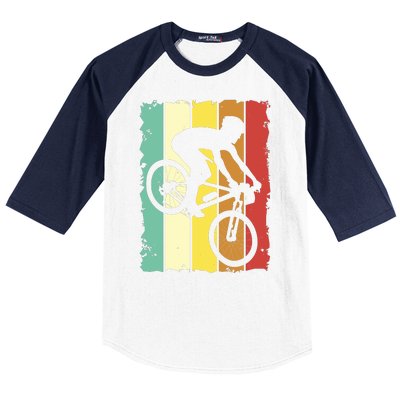 Retro Cycling Baseball Sleeve Shirt