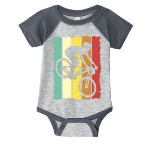 Retro Cycling Infant Baby Jersey Bodysuit