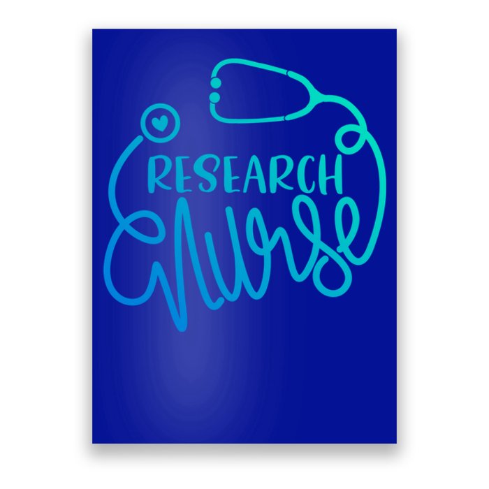 Rn Clinical Research Nursing Departt Research Nurse Gift Poster