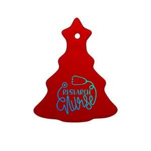 Rn Clinical Research Nursing Departt Research Nurse Gift Ceramic Tree Ornament