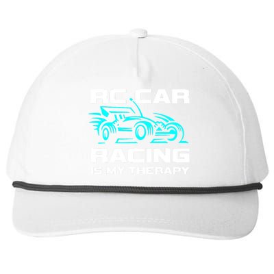 Rc Car Racing Is My Therapy Snapback Five-Panel Rope Hat