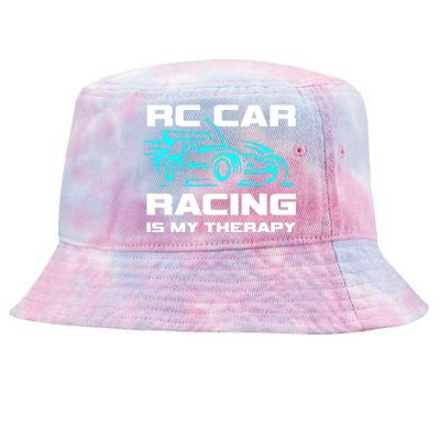 Rc Car Racing Is My Therapy Tie-Dyed Bucket Hat