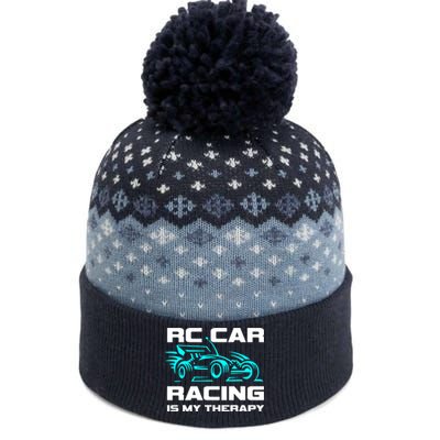 Rc Car Racing Is My Therapy The Baniff Cuffed Pom Beanie