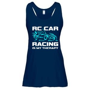 Rc Car Racing Is My Therapy Ladies Essential Flowy Tank