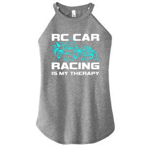 Rc Car Racing Is My Therapy Women's Perfect Tri Rocker Tank