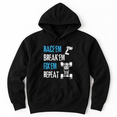 Rc Car Remote Control Racing Gift Hoodie