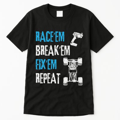 Rc Car Remote Control Racing Gift Tall T-Shirt