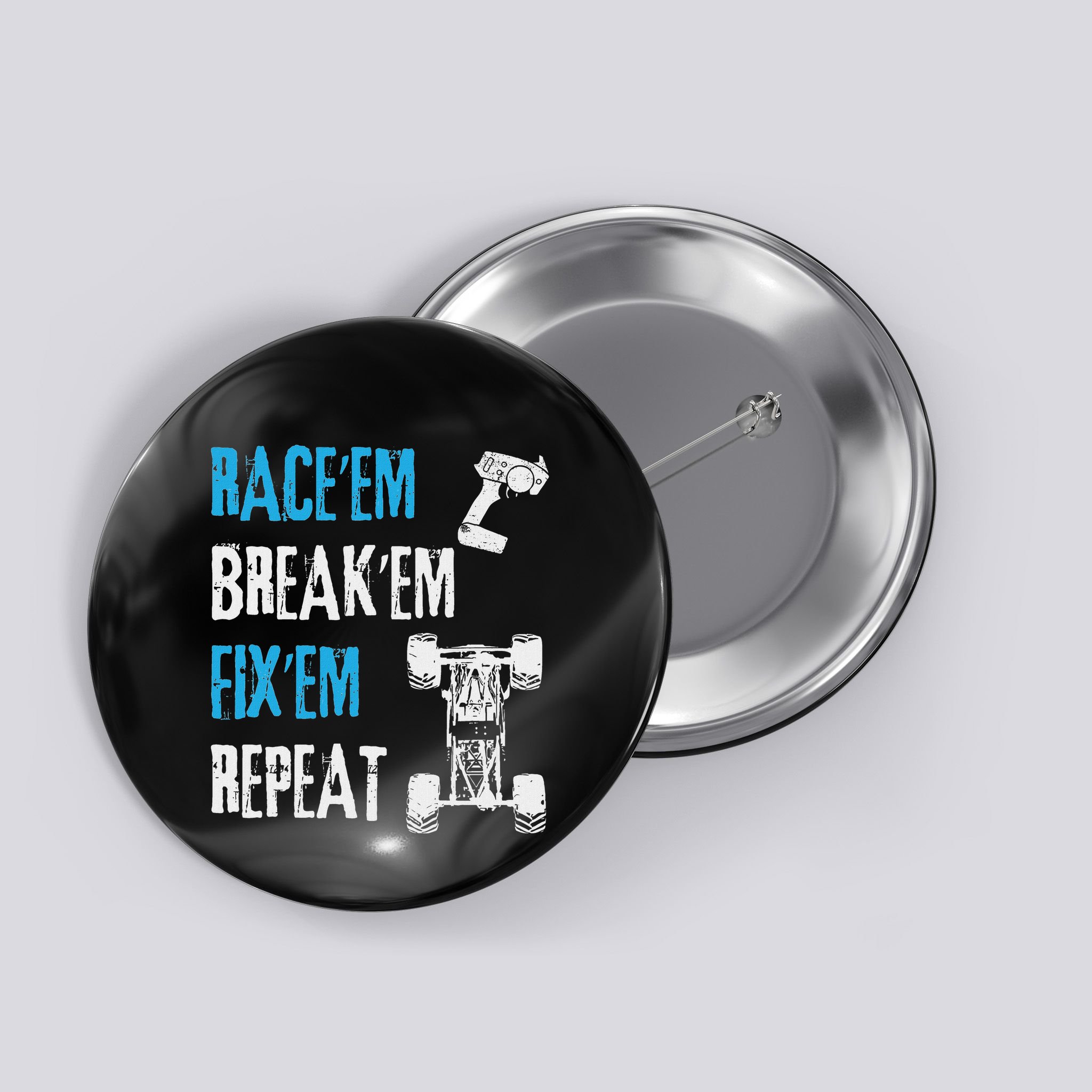 Rc Car Remote Control Racing Gift Button