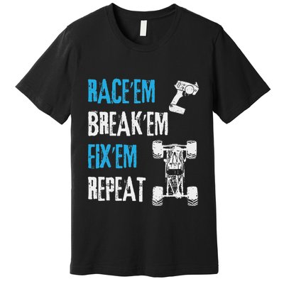 Rc Car Remote Control Racing Gift Premium T-Shirt