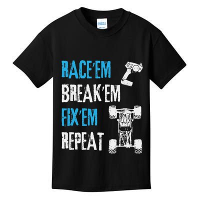 Rc Car Remote Control Racing Gift Kids T-Shirt