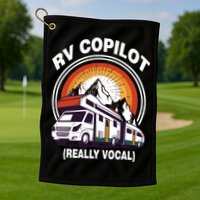 RV Copilot Golf Towel