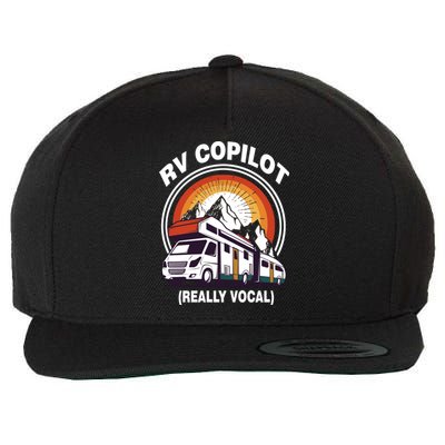 RV Copilot Wool Snapback Cap