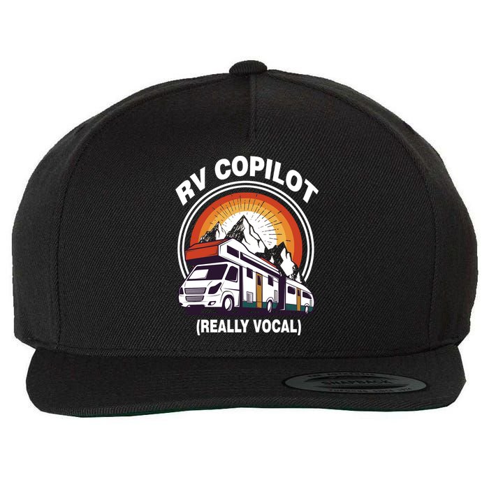 RV Copilot Wool Snapback Cap