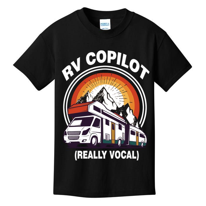 RV Copilot Kids T-Shirt