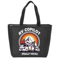 RV Copilot Zip Tote Bag