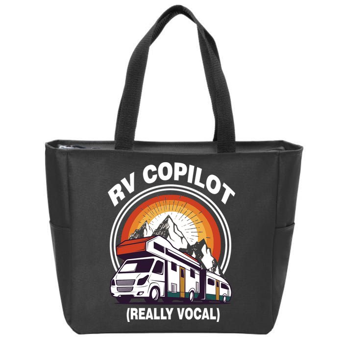RV Copilot Zip Tote Bag