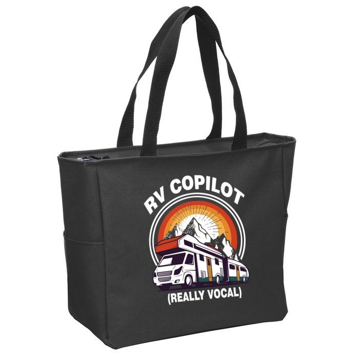 RV Copilot Zip Tote Bag