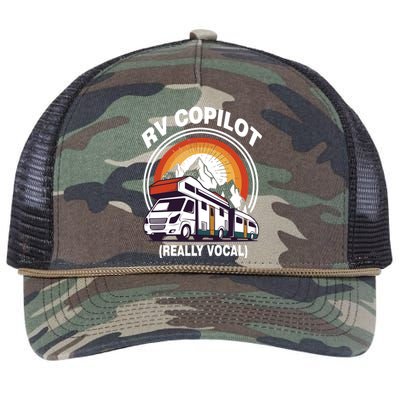 RV Copilot Retro Rope Trucker Hat Cap