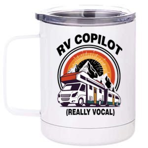 RV Copilot 12 oz Stainless Steel Tumbler Cup