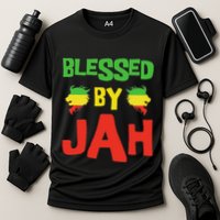 Rasta Clothing Reggae Lion Dreadlocks Cooling Performance Crew T-Shirt
